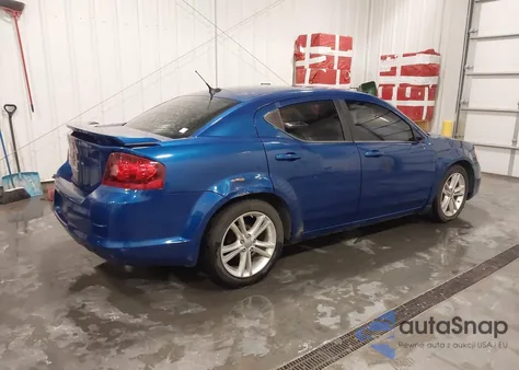 2013 Dodge Avenger Se V6 from USA, damaged, VIN 1C3CDZAG6DN549202